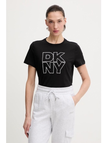 βαμβακερό μπλουζάκι dkny 100% βαμβάκι
