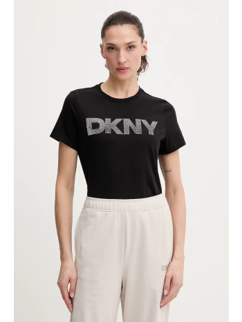 βαμβακερό μπλουζάκι dkny 100% βαμβάκι