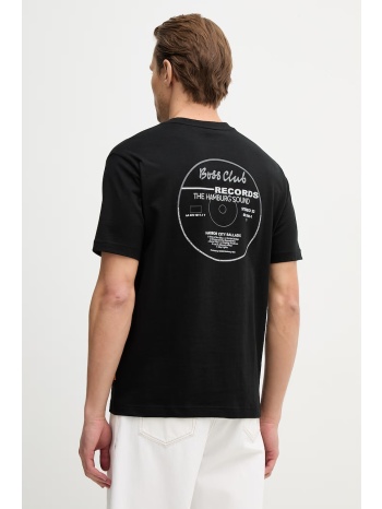 βαμβακερό μπλουζάκι boss orange te_bossclub 100% βαμβάκι