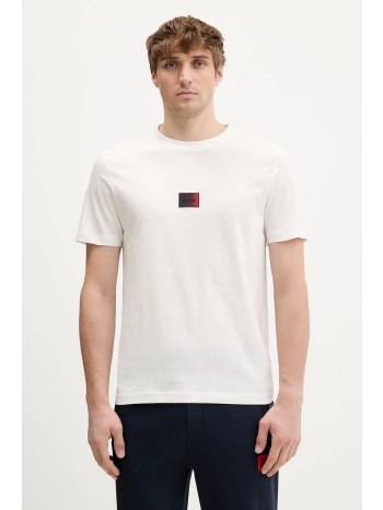 βαμβακερό μπλουζάκι hugo danotie 100% βαμβάκι