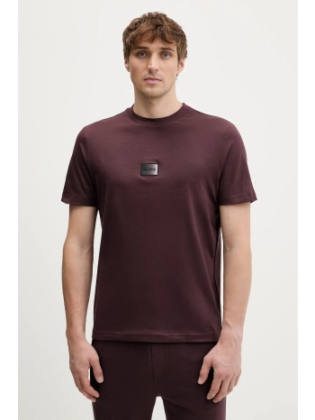 βαμβακερό μπλουζάκι hugo danotie 100% βαμβάκι