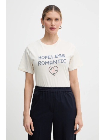 βαμβακερό μπλουζάκι weekend max mara west 100% βαμβάκι