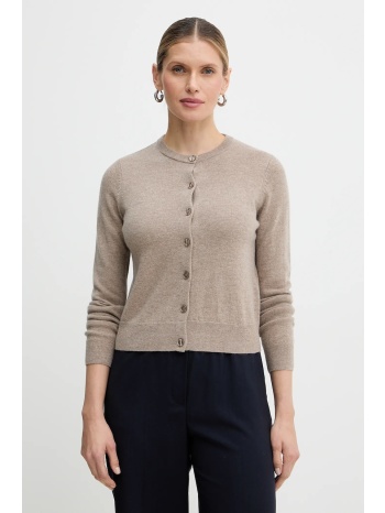 μάλλινη ζακέτα weekend max mara nebbia 80% μαλλί, 20%