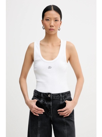 top karl lagerfeld 97% οργανικό βαμβάκι, 3% ελαστάν