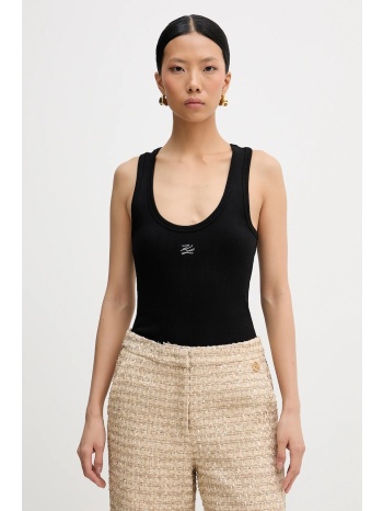 top karl lagerfeld 97% οργανικό βαμβάκι, 3% ελαστάν