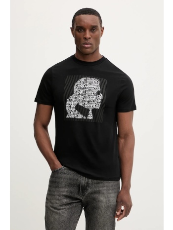 βαμβακερό μπλουζάκι karl lagerfeld 100% βαμβάκι