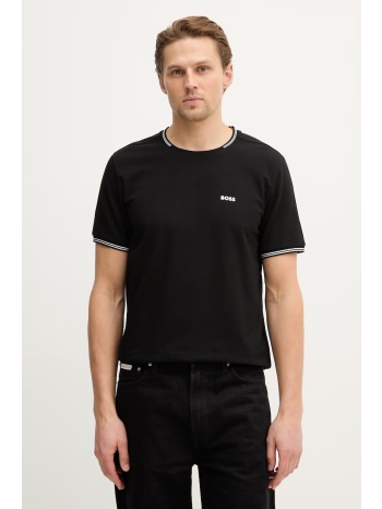 μπλουζάκι boss green taul 92% βαμβάκι, 8% ελαστάν