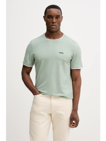 μπλουζάκι boss green taul 92% βαμβάκι, 8% ελαστάν