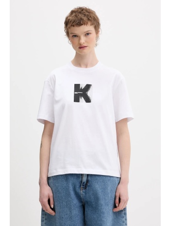 βαμβακερό μπλουζάκι karl lagerfeld jeans 100% βαμβάκι