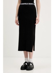 φούστα karl lagerfeld jeans 70% βαμβάκι, 30% πολυεστέρας