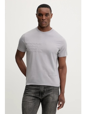 βαμβακερό μπλουζάκι karl lagerfeld 100% βαμβάκι