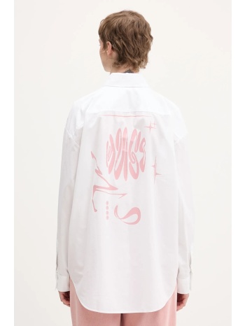 βαμβακερό πουκάμισο hugo blue elisana_b 100% βαμβάκι