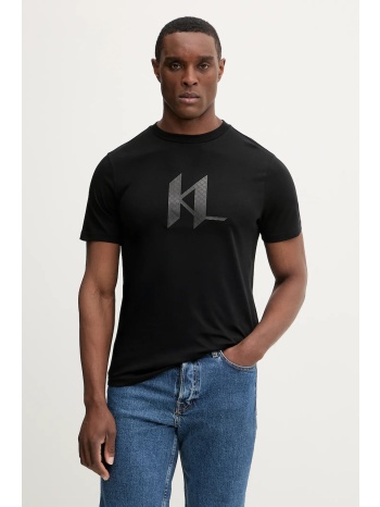 βαμβακερό μπλουζάκι karl lagerfeld 100% βαμβάκι