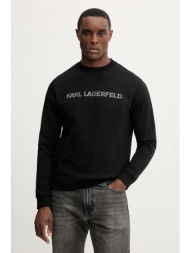 βαμβακερή μπλούζα karl lagerfeld 100% βαμβάκι