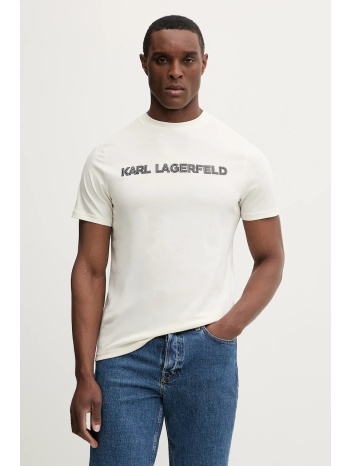 βαμβακερό μπλουζάκι karl lagerfeld 100% βαμβάκι