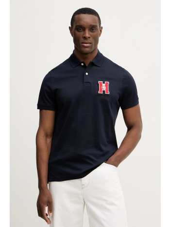 βαμβακερό μπλουζάκι πόλο tommy hilfiger 100% βαμβάκι