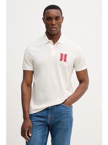 βαμβακερό μπλουζάκι πόλο tommy hilfiger 100% βαμβάκι