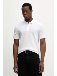 βαμβακερό μπλουζάκι πόλο boss pallas 100% βαμβάκι