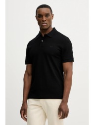 βαμβακερό μπλουζάκι πόλο boss pallas 100% βαμβάκι