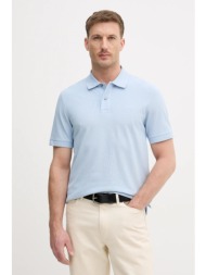 βαμβακερό μπλουζάκι πόλο boss pallas 100% βαμβάκι