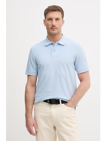 βαμβακερό μπλουζάκι πόλο boss pallas 100% βαμβάκι