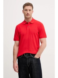 βαμβακερό μπλουζάκι πόλο boss pallas 100% βαμβάκι