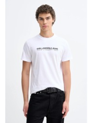 βαμβακερό μπλουζάκι karl lagerfeld jeans 100% βαμβάκι