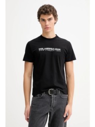 βαμβακερό μπλουζάκι karl lagerfeld jeans 100% βαμβάκι