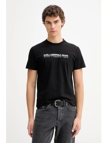 βαμβακερό μπλουζάκι karl lagerfeld jeans 100% βαμβάκι
