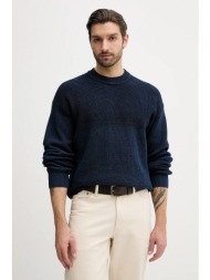 πουλόβερ με προσθήκη μαλλιού boss orange kartney 67% βαμβάκι, 26% ανακυκλωμένο μαλλί, 7% ανακυκλωμέν