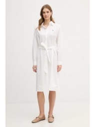 φόρεμα από λινό polo ...