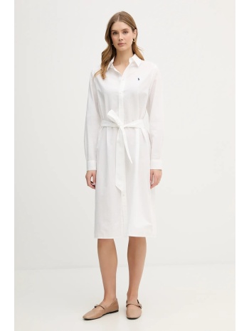 φόρεμα από λινό polo ralph lauren 78% βαμβάκι, 22% λινό