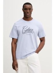 βαμβακερό μπλουζάκι calvin klein jeans 100% βαμβάκι