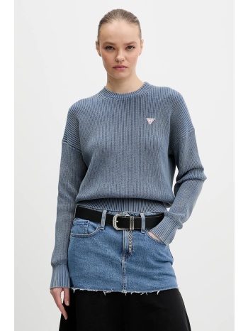 βαμβακερό πουλόβερ guess jeans 100% βαμβάκι