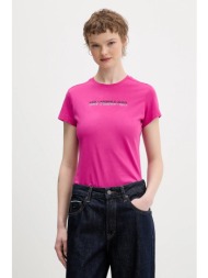 βαμβακερό μπλουζάκι karl ...