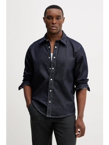 τζιν πουκάμισο boss h-liam 98% βαμβάκι, 2% ελαστάν