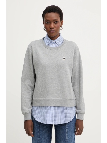 βαμβακερή μπλούζα karl lagerfeld ikon 100% βαμβάκι