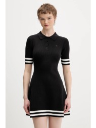 φόρεμα tommy jeans 79% βαμβάκι, 21% πολυαμίδιο