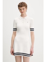 φόρεμα tommy jeans 79% βαμβάκι, 21% πολυαμίδιο