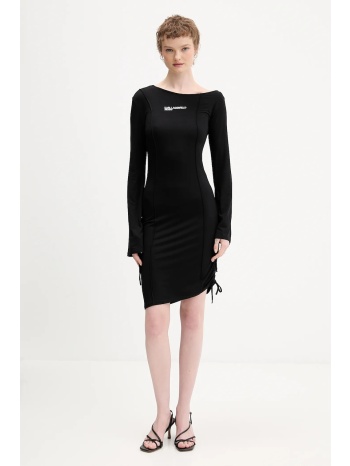 φόρεμα karl lagerfeld jeans 92% βισκόζη, 8% ελαστάν