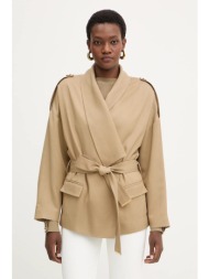 παλτό από μείγμα μαλλιού ...