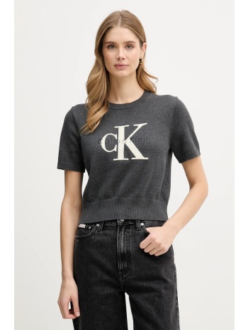 βαμβακερό μπλουζάκι calvin klein jeans 100% βαμβάκι