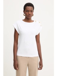 βαμβακερό μπλουζάκι marciano by guess lyris 100% βαμβάκι