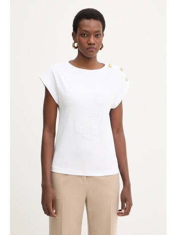 βαμβακερό μπλουζάκι marciano by guess lyris 100% βαμβάκι