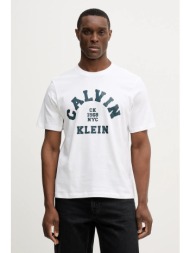 βαμβακερό μπλουζάκι calvin klein jeans 100% βαμβάκι