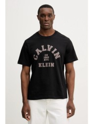 βαμβακερό μπλουζάκι calvin klein jeans 100% βαμβάκι