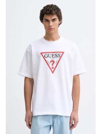 βαμβακερό μπλουζάκι guess jeans 100% βαμβάκι