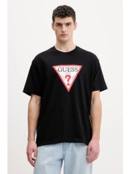 βαμβακερό μπλουζάκι guess jeans 100% βαμβάκι