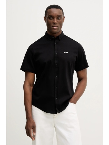 βαμβακερό πουκάμισο boss green st_motion s 100% βαμβάκι