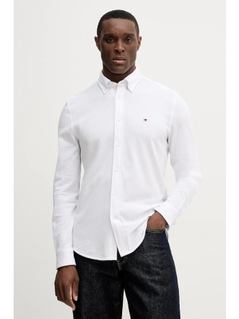 βαμβακερό πουκάμισο tommy hilfiger 100% βαμβάκι